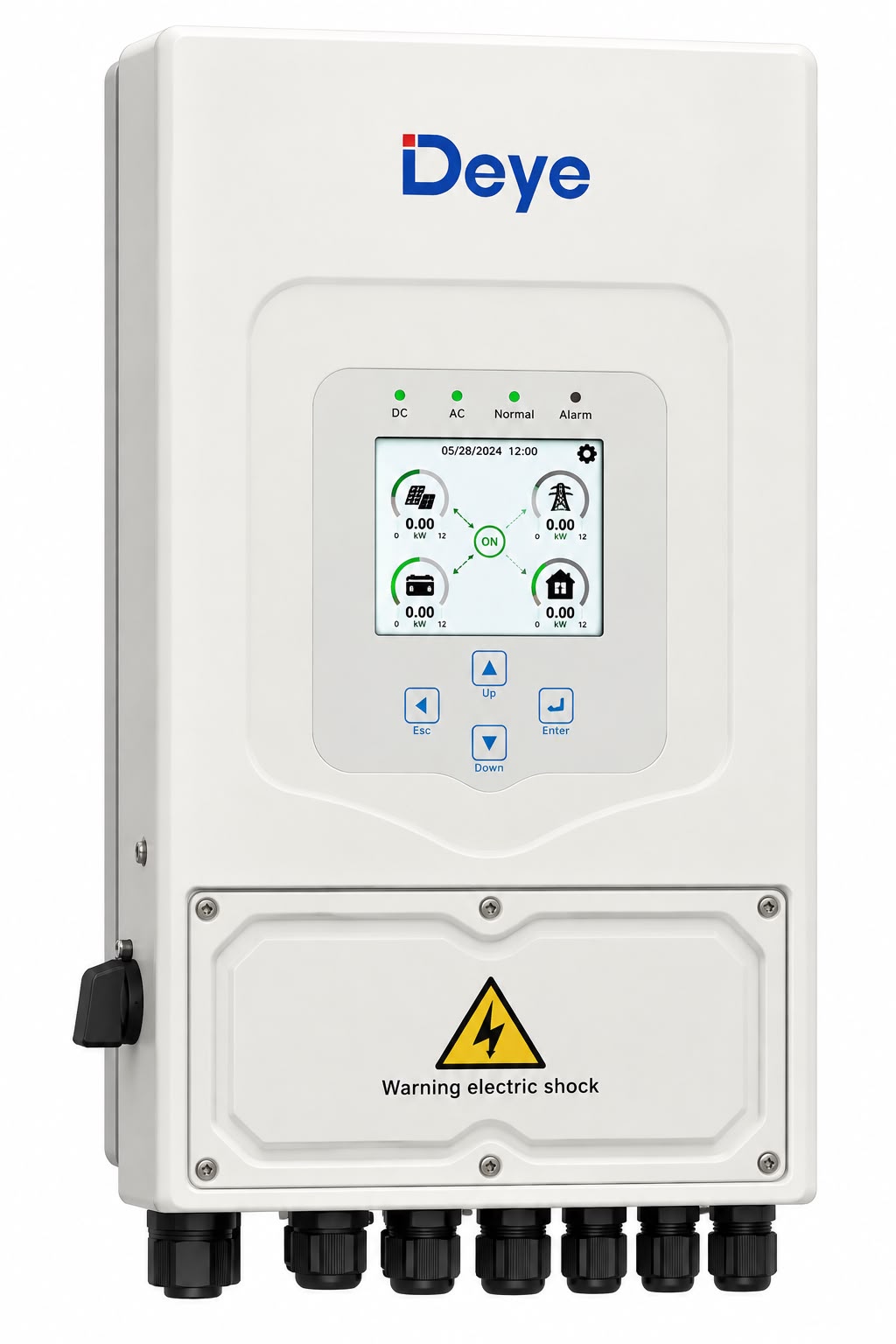 DEYE 10KW HİBRİT MONOFAZE İNVERTER LV