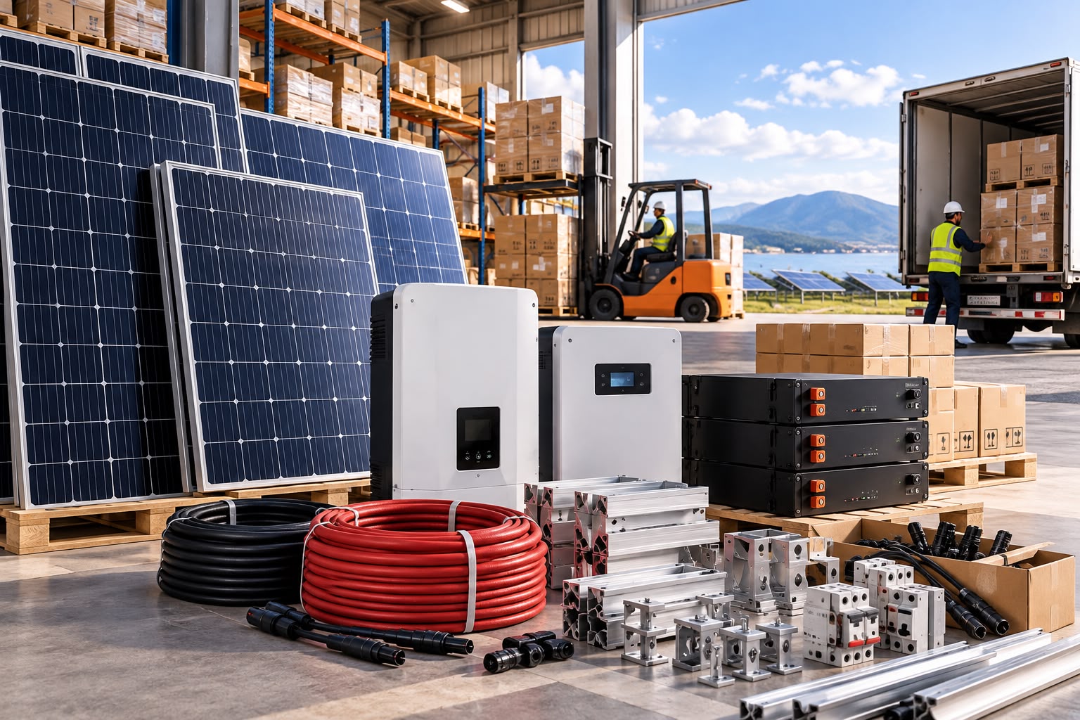 Solar ürün tedariki